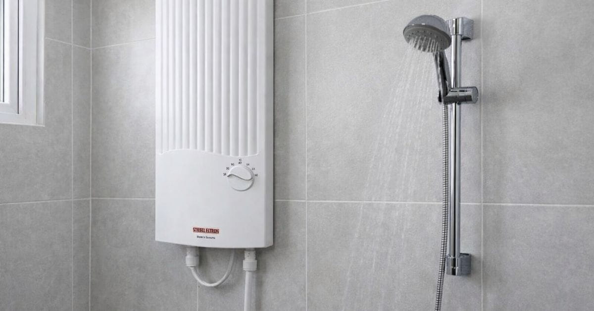 Protočni bojler u kupatilu – primer instalacije u domaćinstvu